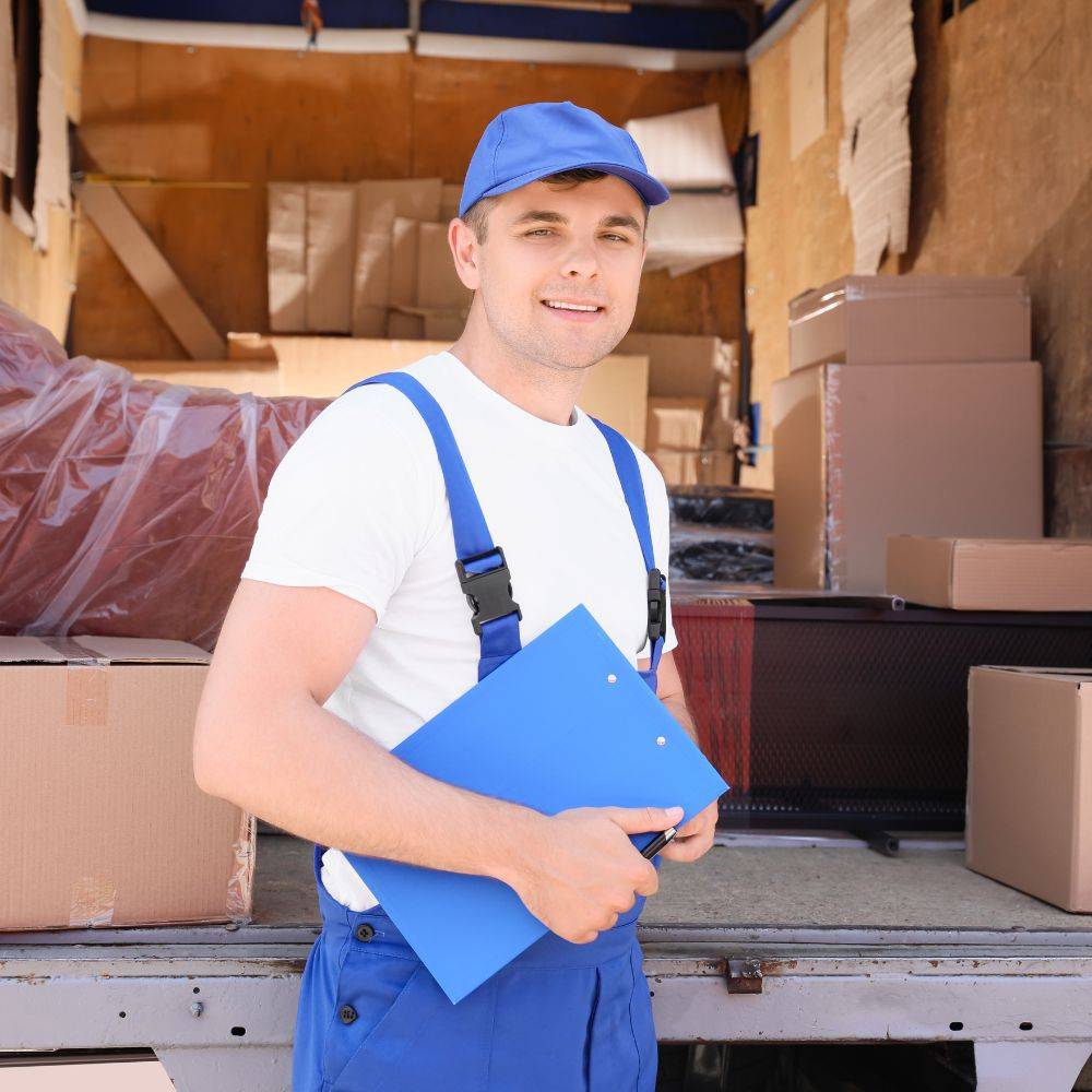 professional mover from avenue removals providing storage service